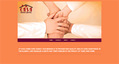 Desktop Screenshot of casahomecare.com
